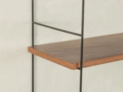 Discount Pamono Wall Shelf with Metal Ladders, 1960s