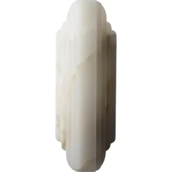 Pamono Walljewel in White Onyx by Lisette Rützou, Set of 2> Decorative Objects