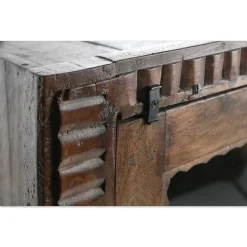 Pamono Wall-Mounted or Built-In Display Case in Solid Wood><noscript><img width=