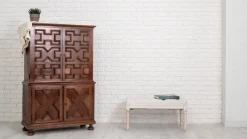 New Pamono Walnut Bar Cabinet by Muebles Casas, 1966