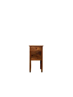 Outlet Pamono Walnut Bedside Table, 19th Century