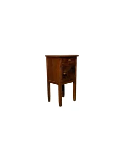 Outlet Pamono Walnut Bedside Table, 19th Century