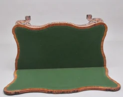 Pamono Walnut Card Table by Howard & Co London, Early 1900s><noscript><img width=