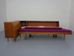 Sale Pamono Walnut Daybed Sofa, Germany, 1950s