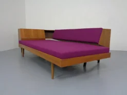 Sale Pamono Walnut Daybed Sofa, Germany, 1950s