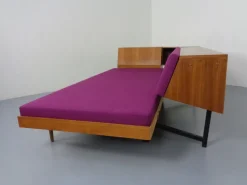 Sale Pamono Walnut Daybed Sofa, Germany, 1950s