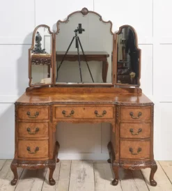 Online Pamono Walnut Dressing Table, 1890s