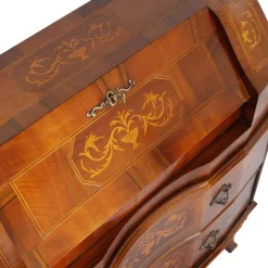 Sale Pamono Walnut Inlaid Secretaire from Bovolone, 1920s