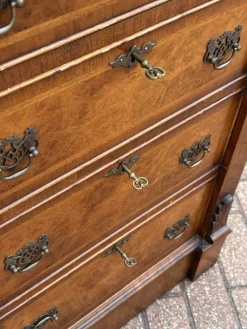Pamono Walnut Wellington Chest with Secretary><noscript><img width=