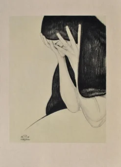 Hot Pamono Walter Sauer, No Need to Regret, Signed Engraving