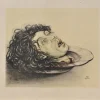 Pamono Walter Sauer, Saint John the Baptist, Signed Engraving> Prints & Multiples