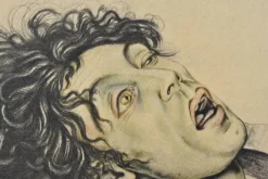 Pamono Walter Sauer, Saint John the Baptist, Signed Engraving><noscript><img width=