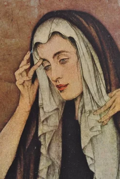 Pamono Walter Sauer, The Nun, Signed Engraving><noscript><img width=
