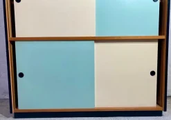 Pamono Wardrobe with Sliding Doors, 1970s><noscript><img width=