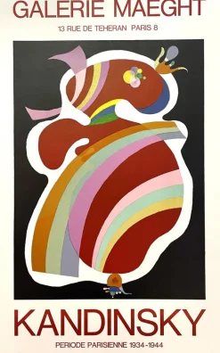 Pamono Wassily Kandinsky, Galerie Maeght, 1969, Poster> Posters