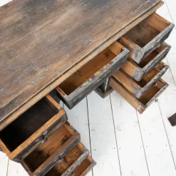 Clearance Pamono Watchmaker's Desk, Early 20th Century