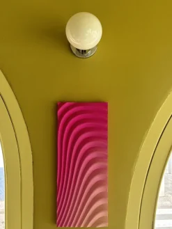 Pamono Wave Gradient Wall Sculpture by Arno Hoogland><noscript><img width=