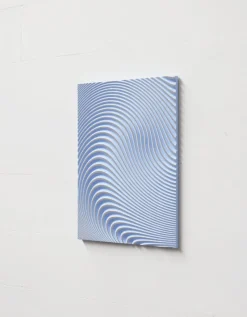 Pamono Wave Lila Wall Sculpture by Arno Hoogland> Wall Decor