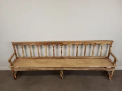 Pamono Weathered Church Bench> Benches