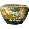 New Pamono Weathered Gouda Plateel Vase, 1920s