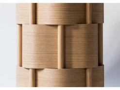Sale Pamono Weave Double Sided Credenza in Oak Wood by Dahlén Lukas