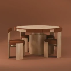 Pamono Wellesly Game Table by Wood Tailors Club><noscript><img width=