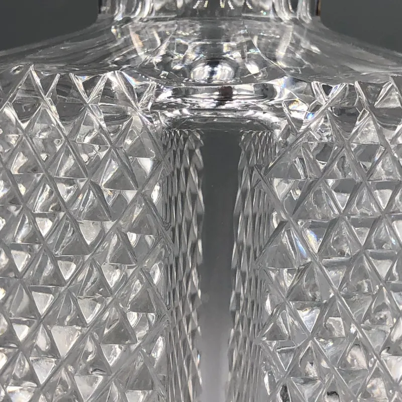 Pamono Whiskey Carafe in Diamond Cut Lead Crystal from Riedel, 1980s> Bottles, Carafes & Jugs