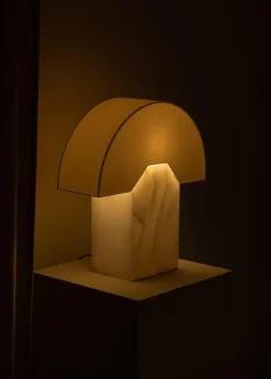 Pamono White Alabaster Edna Table Lamp by Simone & Marcel><noscript><img width=