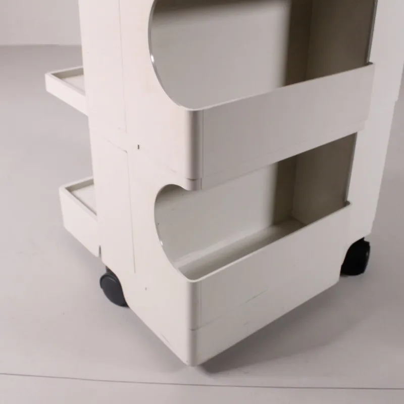 Pamono White Boby Cart by Joe Colombo for Bieffeplast> Serving Bar Carts & Trolleys