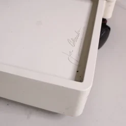 Pamono White Boby Cart by Joe Colombo for Bieffeplast><noscript><img width=