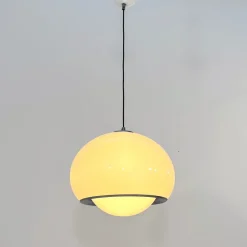 Hot Pamono White Bud Pendant Lamp by Studio 6G for Guzzini, 1970s