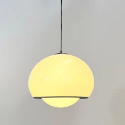 Hot Pamono White Bud Pendant Lamp by Studio 6G for Guzzini, 1970s