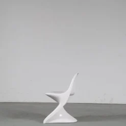 Clearance Pamono White Casalino Children's Chair by Alexander Begge for Casala, Germany, 2000s