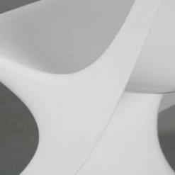 Clearance Pamono White Casalino Children's Chair by Alexander Begge for Casala, Germany, 2000s