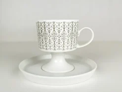 Best Pamono White Ceramic Coffee and Tea Service by Wirkkala for Rosenthal, 1960s, Set of 65