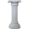 Pamono White Ceramic Column by Bassano> Pedestals And Columns