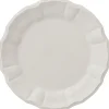 Online Pamono White Dinner a Coste Plates from Este Ceramiche, Set of 6