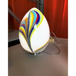 Pamono White Egg Lamp by Simoeng><noscript><img width=