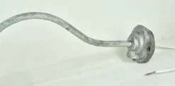 Pamono White Enameled Metal Garden Light, 1940s><noscript><img width=