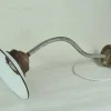 Pamono White Enameled Metal Garden Light, 1940s> Garden Lighting