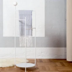 Pamono White Gestus Valet Stand by OK Design><noscript><img width=