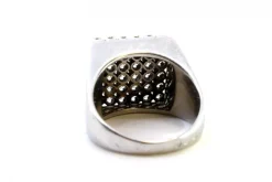 New Pamono White Gold Ring with Brilliant-Cut Diamonds