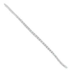 Pamono White Gold Tennis Bracelet with Diamonds> Bracelets