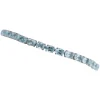 Pamono White Gold Tennis Bracelet with Aquamarine Colour Topaz> Bracelets