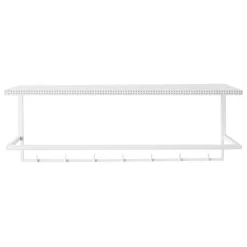 Hot Pamono White Grid Coat Hanger by Kristina Dam Studio