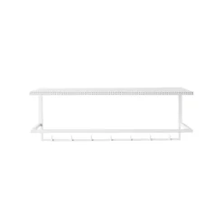 Hot Pamono White Grid Coat Hanger by Kristina Dam Studio