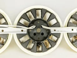 Pamono White Ivory Plastic Teti Wall Lamp by Vico Magistretti for Artemide, 1960s><noscript><img width=