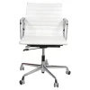 Outlet Pamono White Leather Ea-117 Office Chair by Charles Eames for Vitra, 2000s