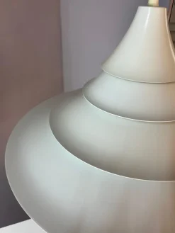 Sale Pamono White Pagoda Pendant by Ricardoni for Nordisk Solar