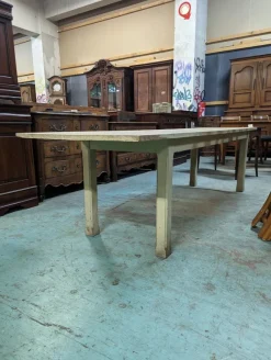 Discount Pamono White Painted Workshop Table